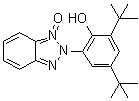 CAS # 84755-44-2, 2-(2'-Hydroxy-3',5'-di-tert-butylphenyl)benzotriazole N-oxide, 2,4-Bis(1,1-dimethylethyl)-6-(1-oxido-2H-benzotriazol-2-yl)phenol, NSC 373428