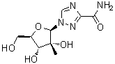 CAS # 847651-91-6, 1-(2-C-Methyl-beta-D-ribofuranosyl)-1H-1,2,4-triazole-3-carboxamide