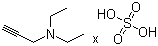 CAS # 84779-61-3, N,N-Diethyl-2-propyn-1-amine sulfate, Diethylpropargylammonium sulfate