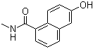 structure of CAS# 847802-91-9, 6-Hydroxy-N-methyl-1-naphthamide