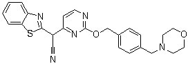 structure of CAS# 848344-36-5, AS 602801
