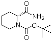 CAS # 848488-91-5, N-Boc-D-2-piperidinecarboxamide, (R)-2-Carbamoyl-piperidine-1-carboxylic acid tert-butyl ester