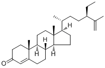 Stigmasta-4,25-dien-3-one molecular structure (CAS 848669-08-9)
