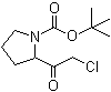CAS # 848819-60-3, tert-Butyl 2-(2-chloroacetyl)pyrrolidine-1-carboxylate