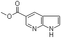 structure of CAS# 849067-96-5, Methyl 1H-pyrrolo[2,3-b]pyridine-5-carboxylate