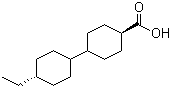CAS # 84976-67-0, trans-4-Ethyl-(1,1-bicyclohexyl)-4-carboxylic acid