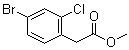 4-Bromo-2-chlorobenzeneacetic acid methyl ester molecular structure (CAS 849934-94-7)