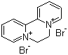 structure of CAS# 85-00-7, Diquat dibromide