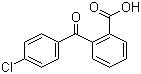 2-(4-Chlorobenzoyl)benzoic acid molecular structure (CAS 85-56-3)