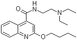 Cinchocaine molecular structure (CAS 85-79-0)