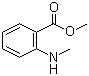 CAS 登录号：85-91-6, 2-(甲氨基)苯甲酸甲酯, N-甲基邻氨基苯甲酸甲酯, 邻甲氨基苯甲酸甲酯