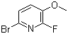 structure of CAS# 850142-73-3, 6-Bromo-2-fluoro-3-methoxypyridine