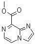 structure of CAS# 850349-42-7, 咪唑并[1,2-a]吡嗪-8-羧酸甲酯