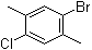 CAS # 85072-44-2, 1-Bromo-4-chloro-2,5-dimethylbenzene, 2-Chloro-5-bromo-p-xylene