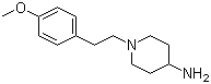structure of CAS# 85098-70-0, 4-Amino-1-[2-(4-methoxyphenyl)ethyl]piperidine