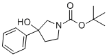 CAS # 851000-71-0, Tert-butyl 3-hydroxy-3-phenylpyrrolidine-1-carboxylate, 1-Boc-3-phenyl-3-hydroxypyrrolidine