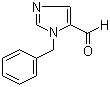 structure of CAS# 85102-99-4, 1-Benzylimidazole-5-carbaldehyde