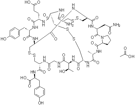 CAS 登录号：851199-60-5, 利那洛肽乙酸盐