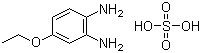 structure of CAS# 85137-09-3, 4-Ethoxy-1,2-benzenediamine sulfate