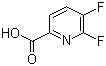 structure of CAS# 851386-38-4, 5,6-二氟吡啶-2-甲酸