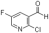structure of CAS# 851484-95-2, 2-Chloro-5-fluoropyridine-3-carbaldehyde