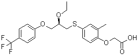 structure of CAS# 851528-79-5, Seladelpar