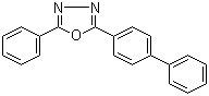 2-(4-Biphenylyl)-5-phenyl-1,3,4-oxadiazole molecular structure (CAS 852-38-0)