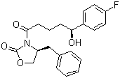 CAS # 852148-49-3, (4S)-3-[(5S)-5-(4-Fluorophenyl)-5-hydroxy-1-oxopentyl]-4-(phenylmethyl)-2-oxazolidinone