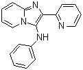 CAS 登录号：852453-71-5, N-苯基-2-(2-吡啶基)咪唑并[1,2-a]吡啶-3-胺