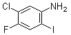 structure of CAS# 852569-38-1, 5-氯-4-氟-2-碘苯胺