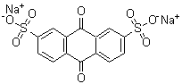 CAS # 853-67-8, Sodium anthraquinone-2,7-disulfonate, Anthraquinone-2,7-disulfonic acid disodium salt, Disodium 9,10-anthraquinone-2,7-disulfonate