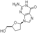 structure of CAS# 85326-06-3, 2',3'-Dideoxyguanosine