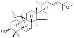 5,19-Epoxy-19,25-dimethoxycucurbita-6,23-dien-3-ol molecular structure (CAS 85372-70-9)