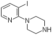structure of CAS# 85386-98-7, 1-(3-Iodopyridin-2-yl)piperazine