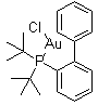 CAS # 854045-93-5, Chloro(di-tert-butyl(2-phenylphenyl)phosphine)gold, Au(JohnPhos)Cl, Chloro(di-tert-butyl(2-phenylphenyl)phosphine)gold