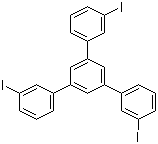 structure of CAS# 855239-61-1, 1,3,5-Tris(3-iodophenyl)benzene