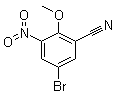 5-Bromo-2-methoxy-3-nitrobenzonitrile molecular structure (CAS 855290-36-7)