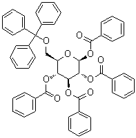 CAS # 85572-59-4, Tetra-O-benzoyl-6-O-trityl-beta-D-glucopyranose
