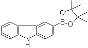 structure of CAS# 855738-89-5, 9H-咔唑-3-硼酸频哪醇酯