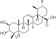 (2beta,3alpha)-2,3-二羟基乌苏-12-烯-28-酸分子结构 (CAS 856012-03-8)
