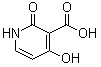 1,2-Dihydro-4-hydroxy-2-oxo-3-pyridinecarboxylic acid molecular structure (CAS 856214-16-9)