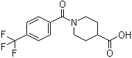 CAS 登录号：856215-36-6, 1-[[4-(三氟甲基)苯基]羰基]-4-哌啶羧酸