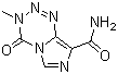 CAS # 85622-93-1, Temozolomide, 4-Methyl-5-oxo-2,3,4,6,8-pentazabicyclo[4.3.0]nona-2,7,9-triene-9-carboxamide