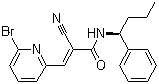 CAS # 856243-80-6, WP 1130, Degrasyn, (2E)-3-(6-Bromo-2-pyridinyl)-2-cyano-N-[(1S)-1-phenylbutyl]-2-propenamide