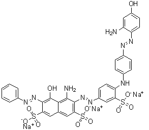 C.I. Direct Black 168 molecular structure (CAS 85631-88-5)