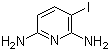 structure of CAS# 856851-34-8, 3-碘吡啶-2,6-二胺