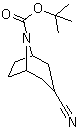 CAS # 856900-26-0, 3-Cyano-8-azabicyclo[3.2.1]octane-8-carboxylic acid tert-butyl ester