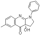 CAS # 856925-71-8, (-)-Blebbistatin, (3aS)-1,2,3,3a-Tetrahydro-3a-hydroxy-6-methyl-1-phenyl-4H-pyrrolo[2,3-b]quinolin-4-one