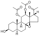 11,12-Di-O-acetyltenacigenin B molecular structure (CAS 857897-01-9)