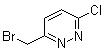 structure of CAS# 859161-48-1, 3-溴甲基-6-氯哒嗪